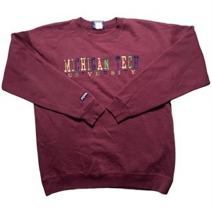 Jansport Embroidered “Michigan Tech” Crewneck